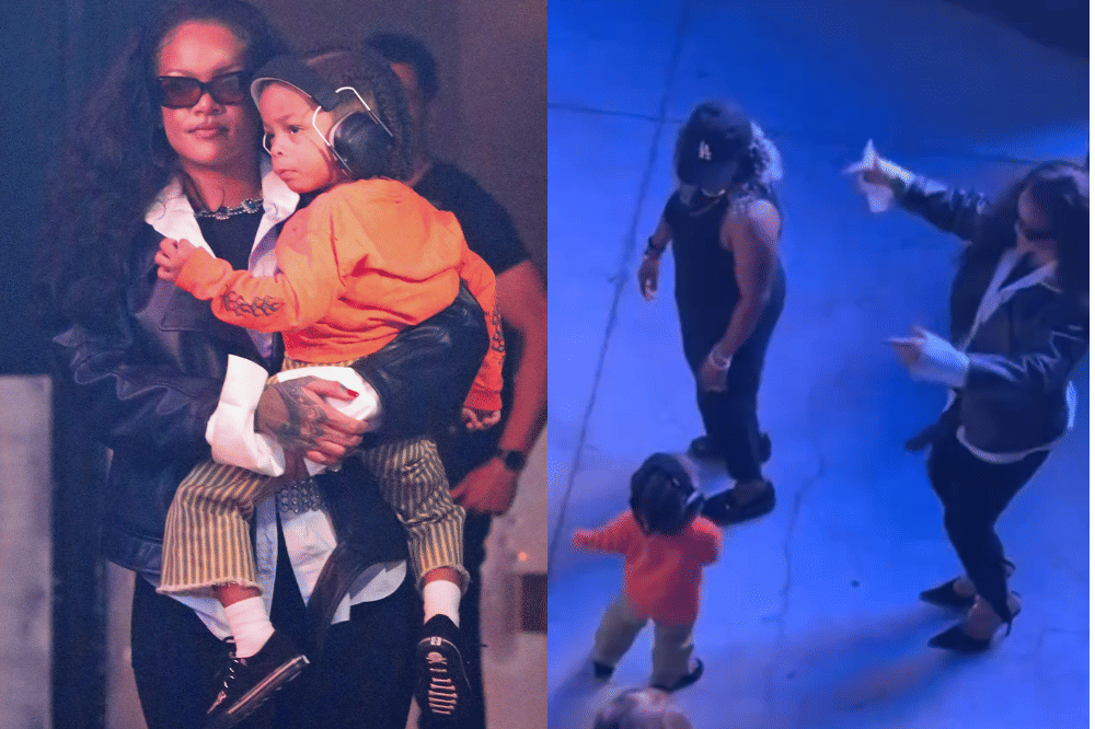 Gemas, Rihanna Bawa RZA dan Riot Nonton Konser A$AP Rocky di Paris