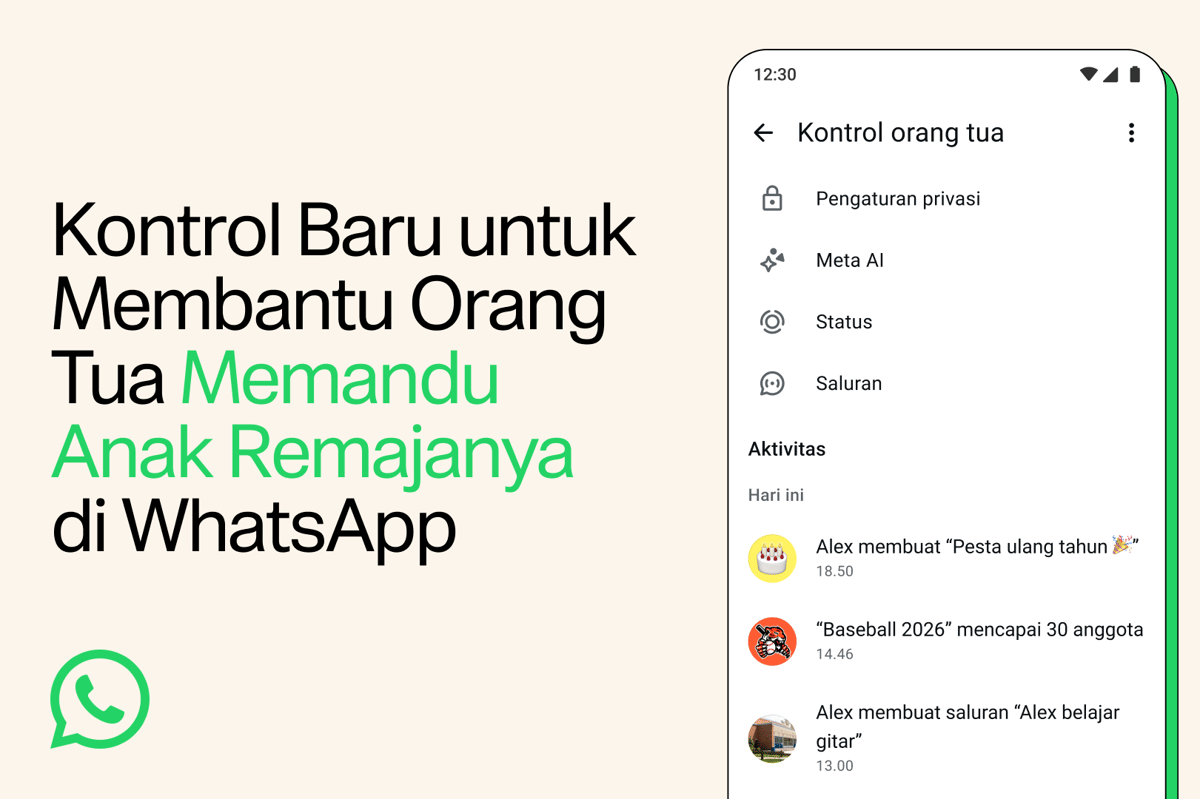WhatsApp Rilis Fitur Kontrol Orangtua! Kini Bisa Pantau Akun Remaja