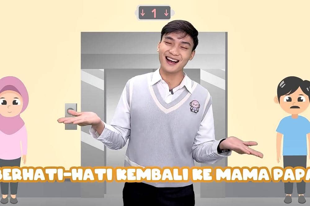 Lirik Lagu 'Tempat Ramai' Kinderflix 3