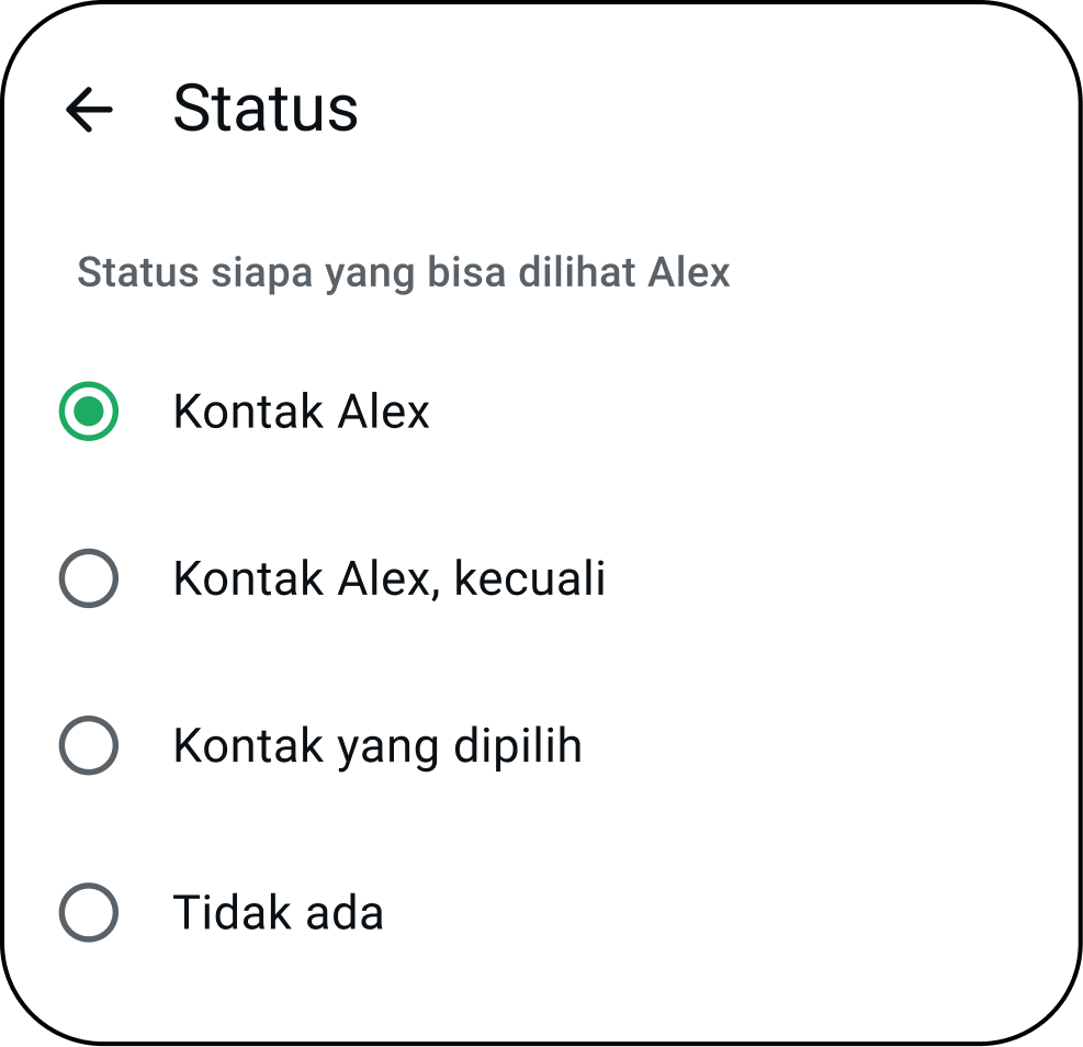 Fitur ini membantu menyeleksi konten untuk anak