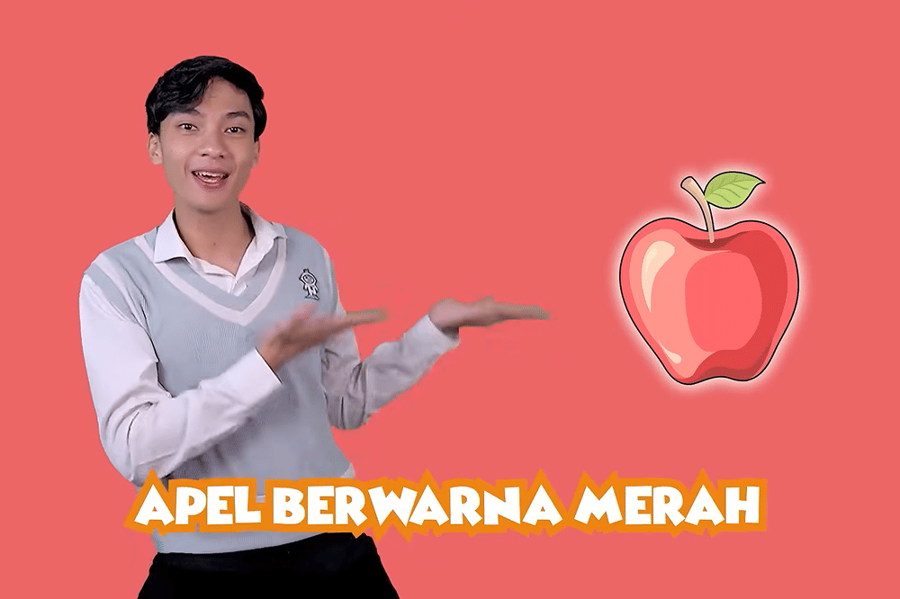 Lirik Lagu 'Merah Kuning dan Biru' Kinderflix