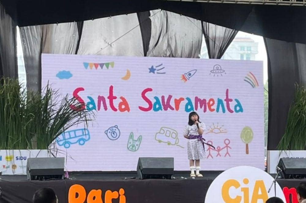 Anak diajak aktif di luar ruangan sekaligus belajar peduli lingkungan