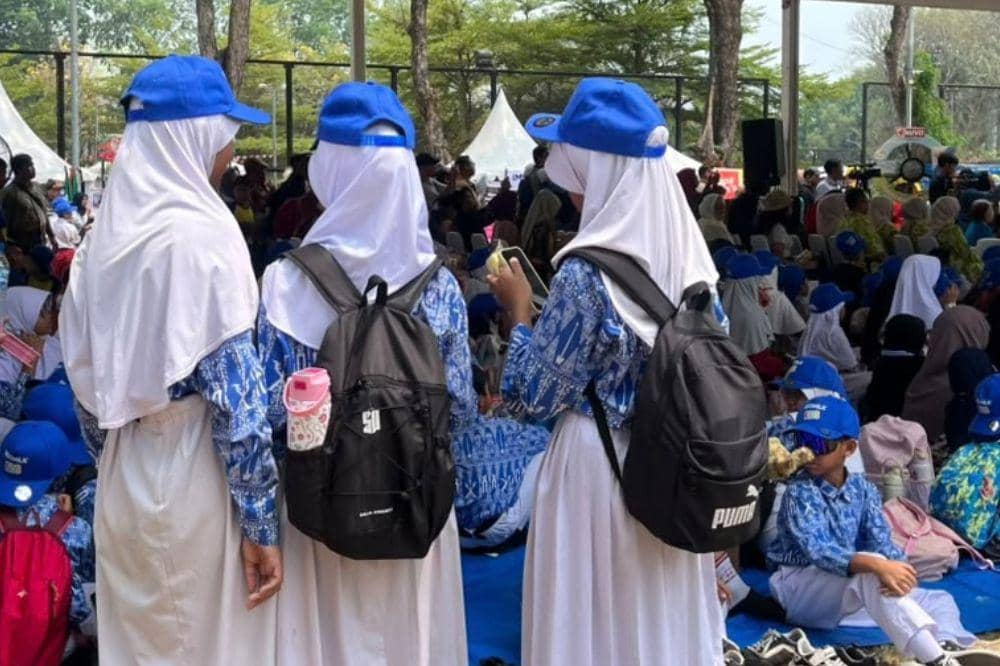 Ratusan anak PAUD ikut menikmati aktivitas bersama
