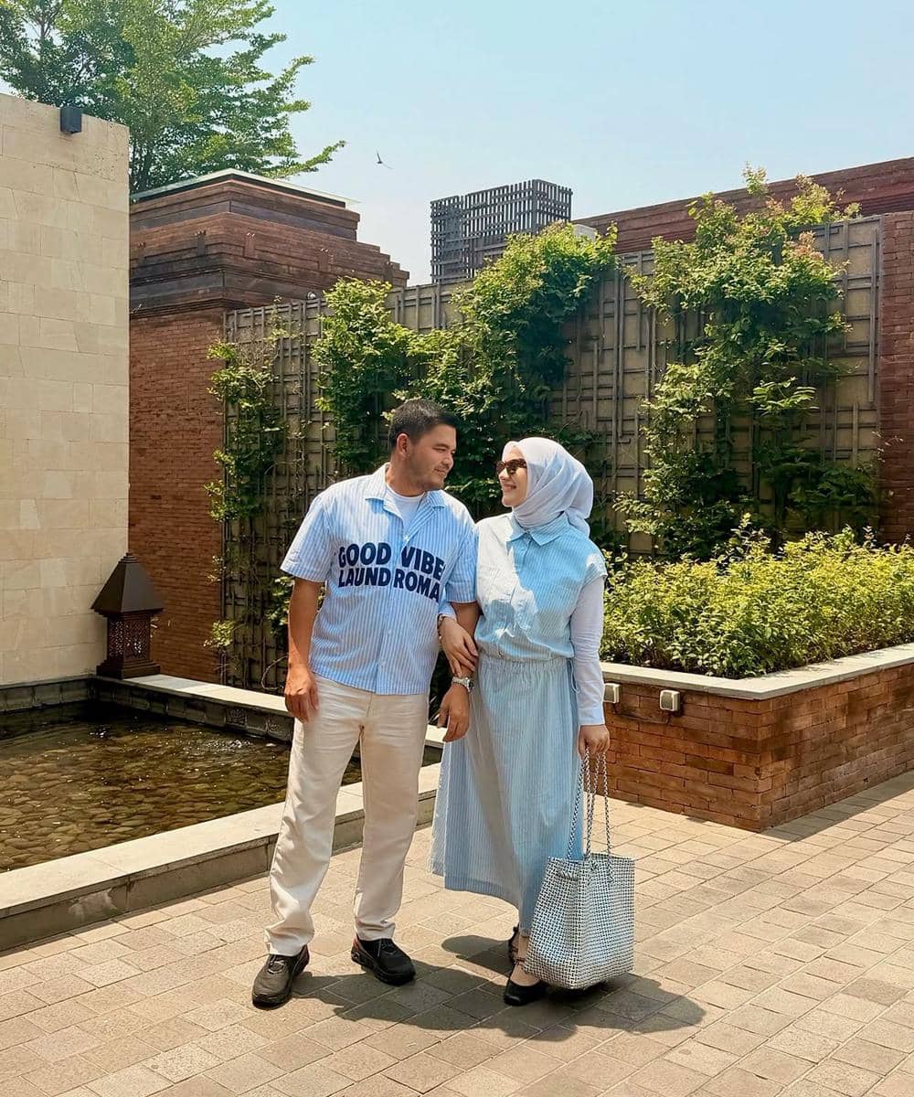 Irish Bella dan Haldy Sabri menikmati babymoon di Yogyakarta