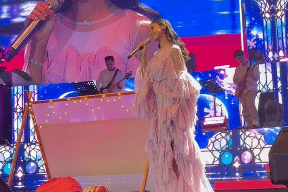 Keseruan Penampilan Spesial Glitter bersama Quinn Salman dan Arinaga Family