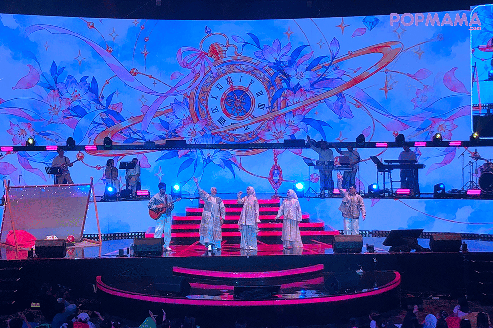 Keseruan Penampilan Spesial Glitter bersama Quinn Salman dan Arinaga Family