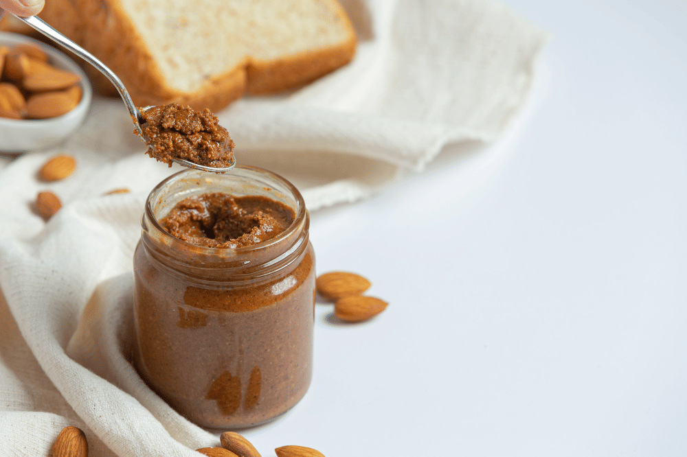 Selai kacang tanpa gula tambahan