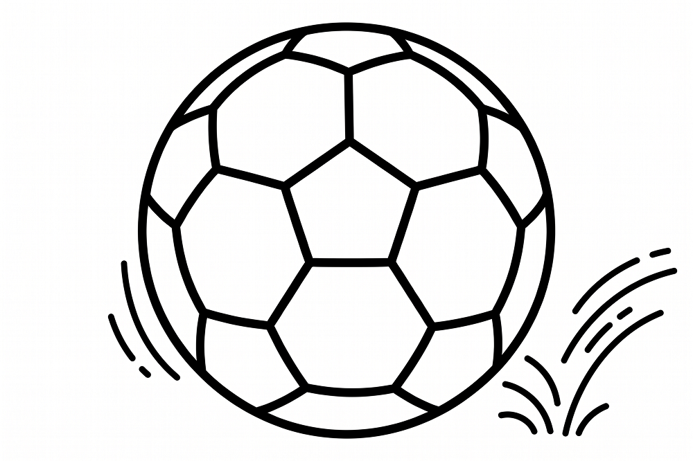 50 Ide Lembar Mewarnai Gambar Bola, Ada Sepak Bola hingga Rugby