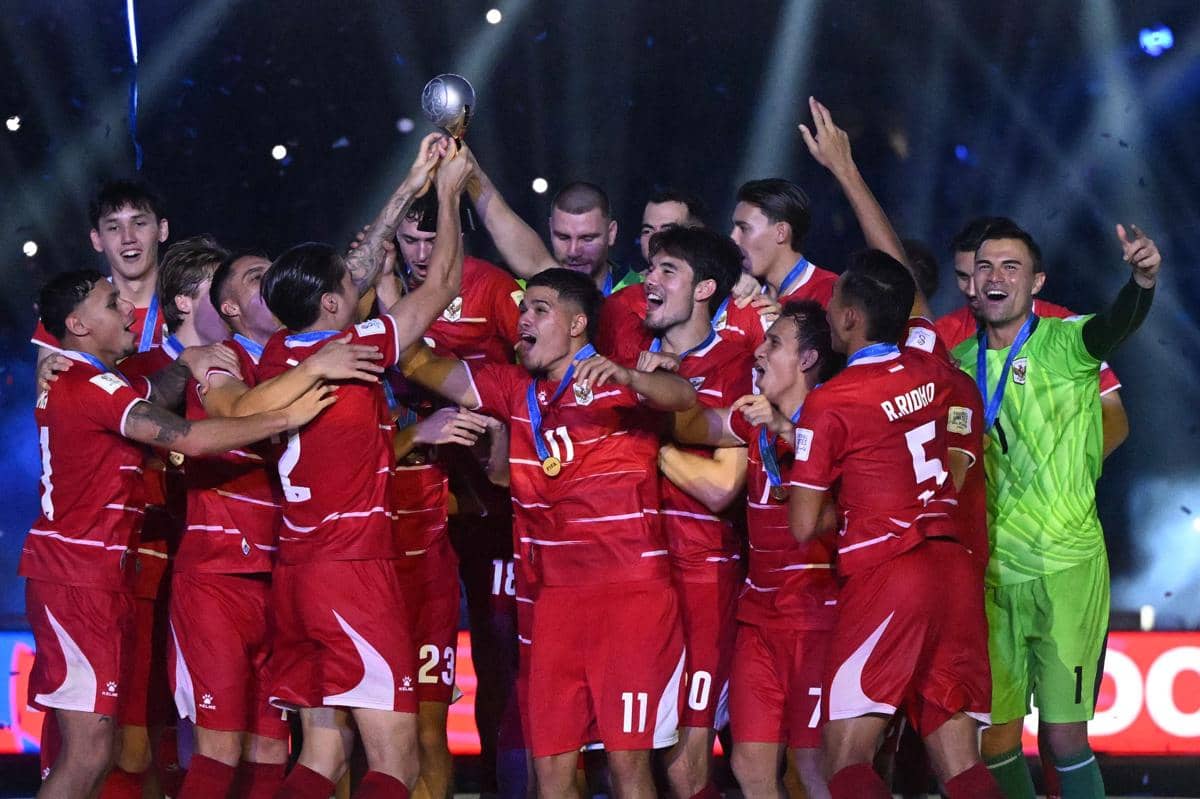Ranking FIFA Indonesia naik satu peringkat