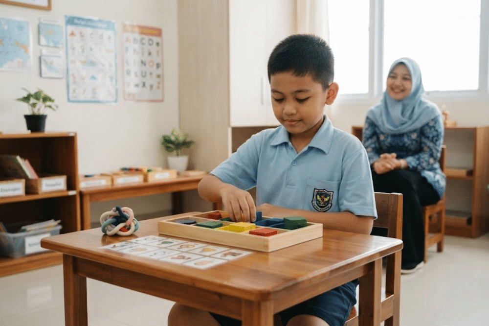 Anak dengan kondisi autisme
