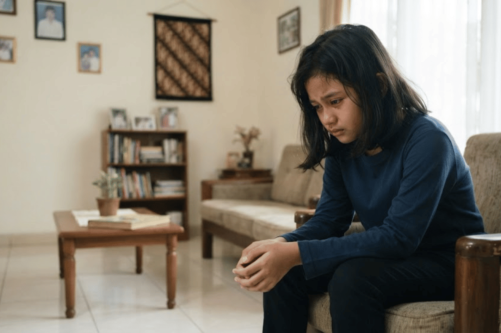 Anak dengan gangguan depresi