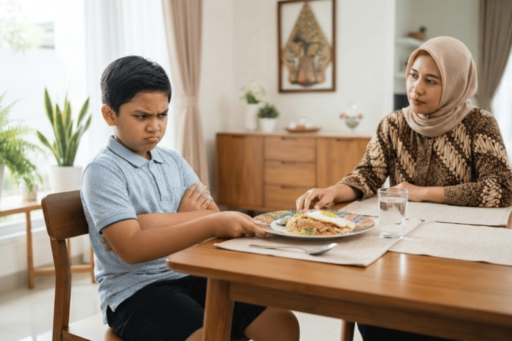 Anak dengan kondisi gangguan makan
