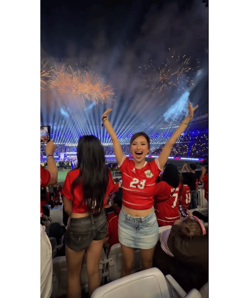 Sayang Suami, Ini Bukti Jennifer Coppen Dukung Justin Lawan Thailand