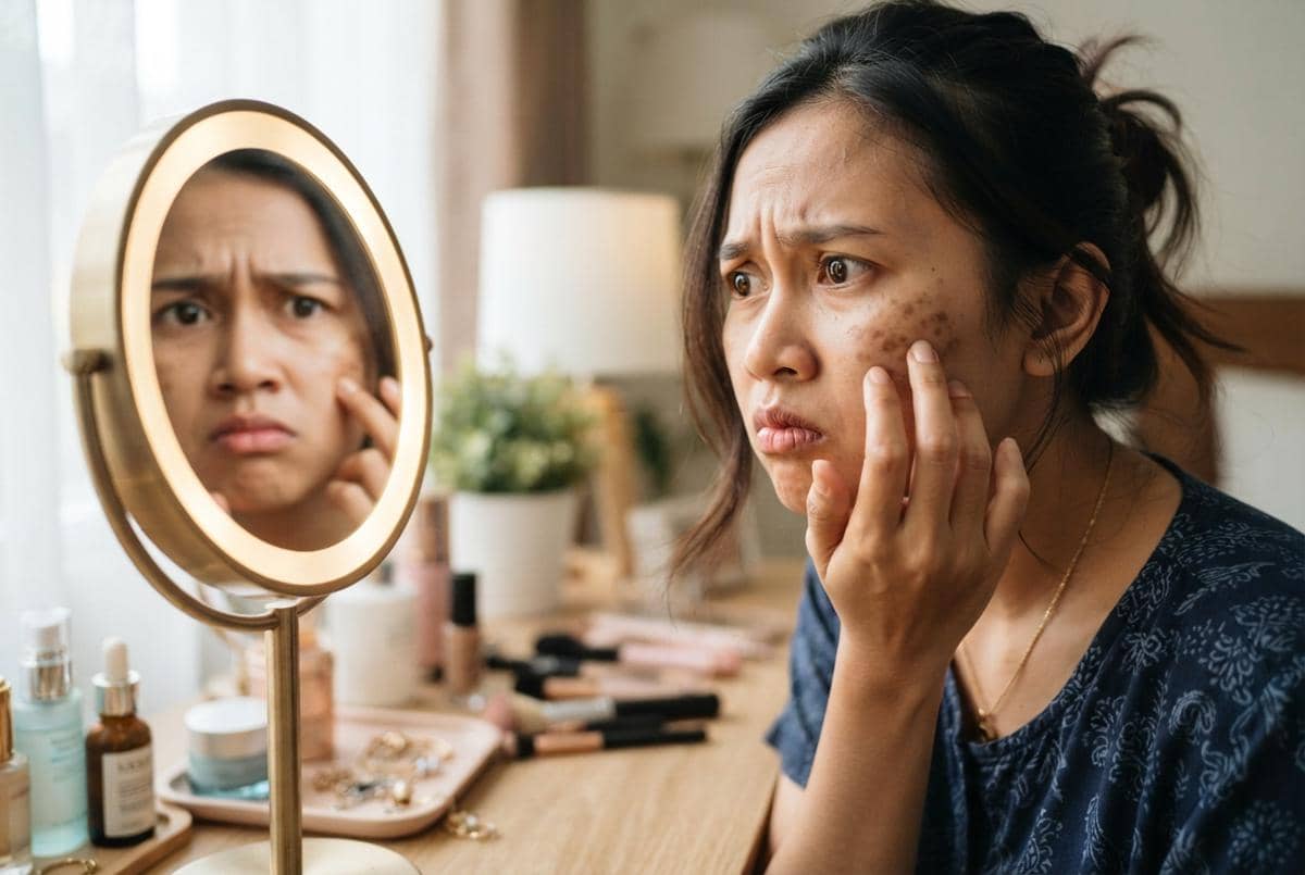 7 Tips Mengatasi Flek Hitam di Wajah, Harus Menggunakan Sunscreen!