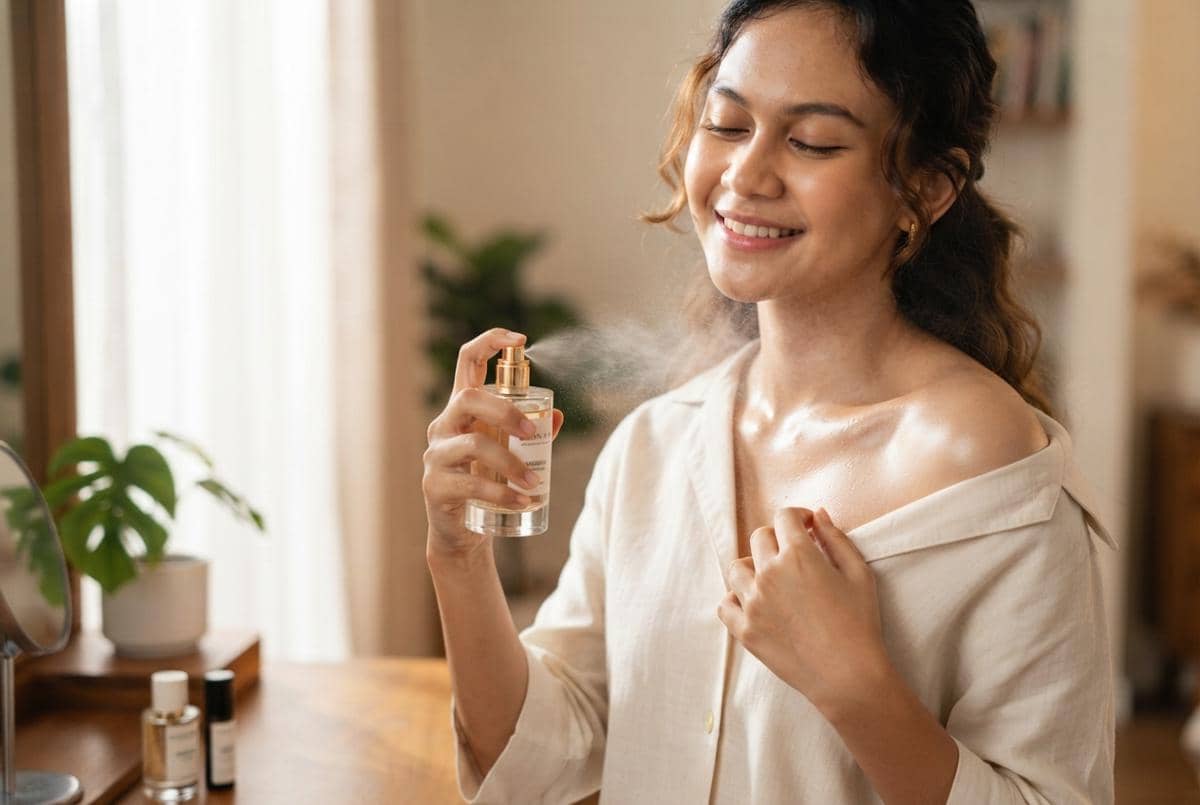 Cara tepat menggunakan parfum (2)