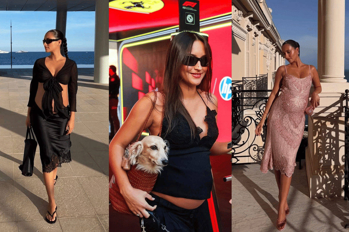 Intip Gaya Elegan Alexandra Leclerc saat Hamil, Pamer Baby Bump!