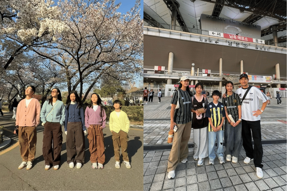 Gaya Kompak Kimbab Family, Bisa Jadi Inspirasi untuk Outfit Keluarga