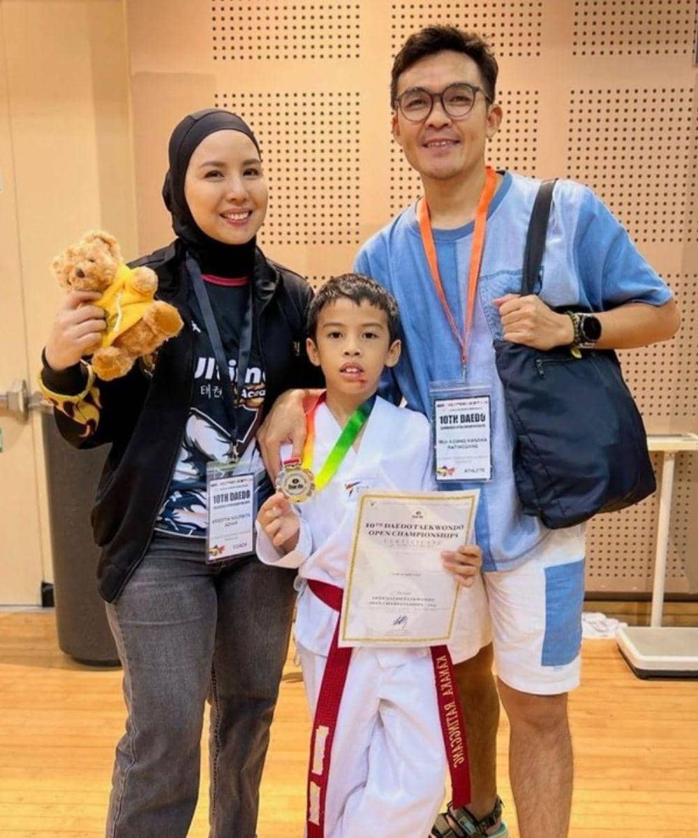 Muhammad Kanaka Ratinggang, anak Tya Ariestya