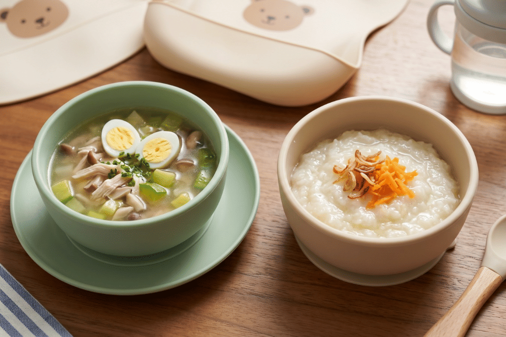 Resep Sop Ayam Jamur Zucchini Telur Puyuh, Menu Bergizi MPASI