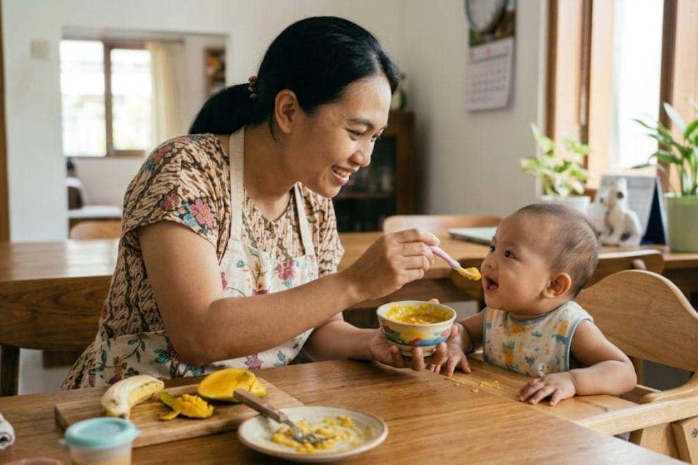 Resep Mangga dan Pisang Tumbuk untuk MPASI, Enak dan Bergizi