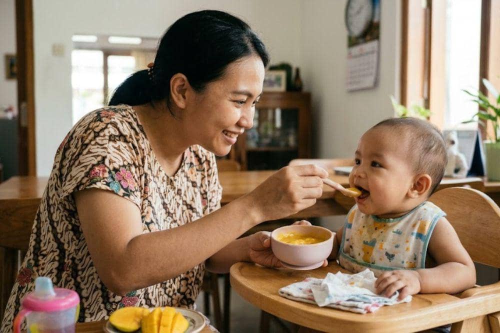 Resep Mango Rice Pudding untuk Camilan Bayi, Mudah Dibuat dan Enak