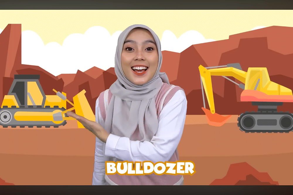 Lirik Lagu 'Alat Berat' Kinderflix 4