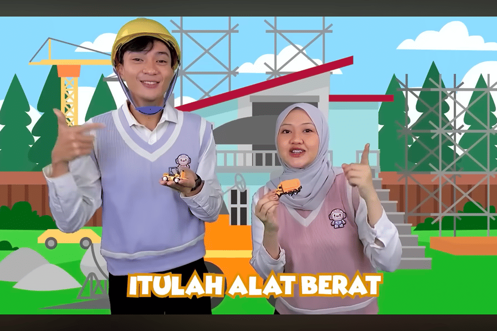 Lirik Lagu 'Alat Berat' Kinderflix 2