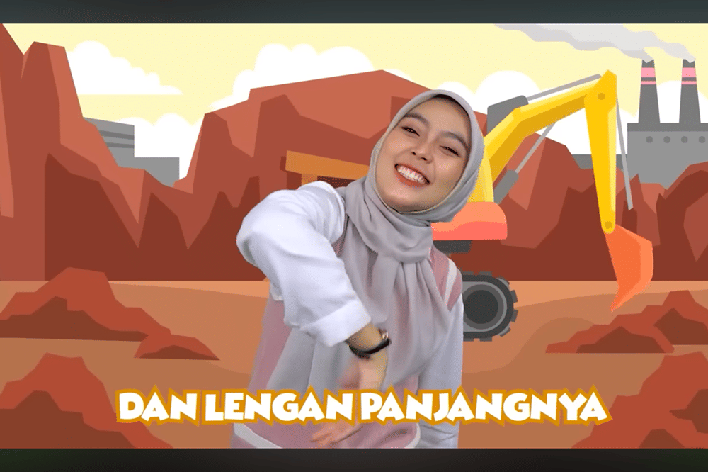 Lirik Lagu 'Ekskavator' Kinderflix 4