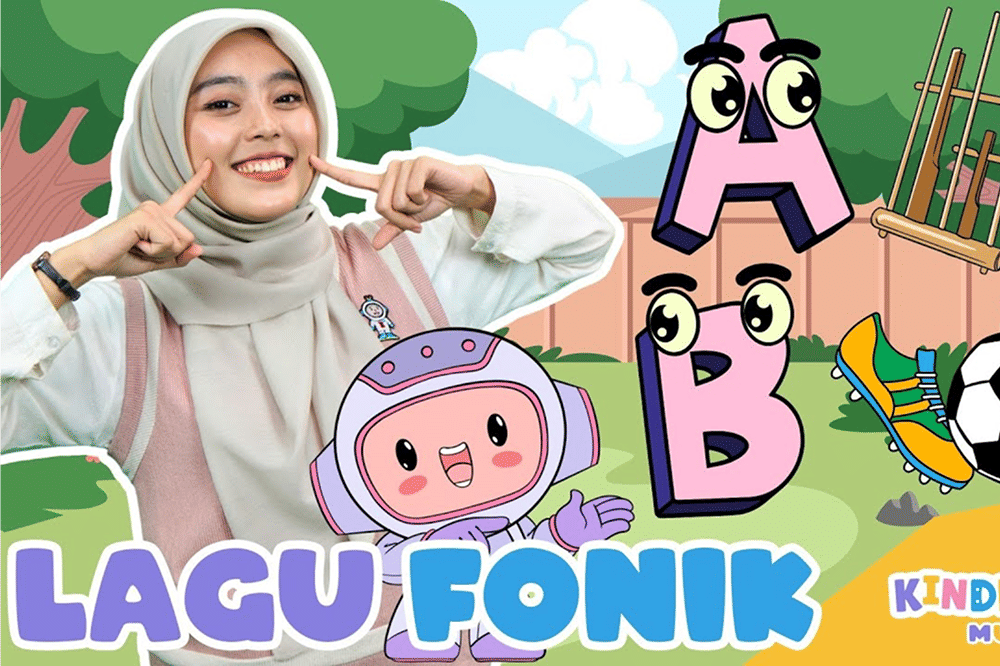 Lirik Lagu 'Lagu Fonik' Kinderflix, Belajar Huruf dan Bunyinya