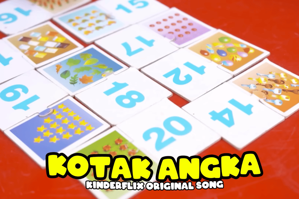 Lirik Lagu 'Kotak Angka' Kinderflix, Ajarkan Berhitung 1 hingga 5