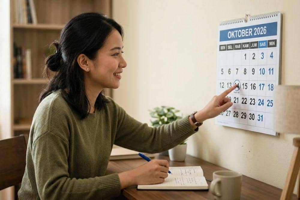 Berapa Usia Kehamilan jika Telat Haid 1 Minggu? Ini Cara Hitungnya