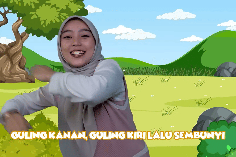 Lirik Lagu 'Mana Hewan' Kinderflix