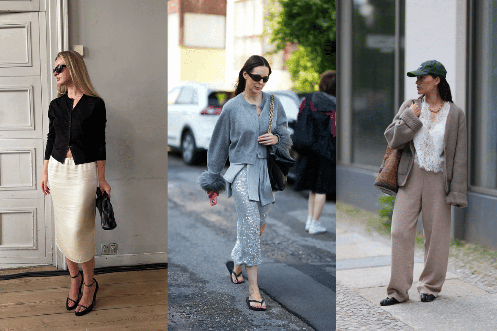 Ide Mix and Match Cardigan dengan Berbagai Outfit di Lemari