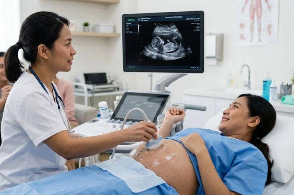 Perkembangan janin yang signifikan pada usia 20 minggu