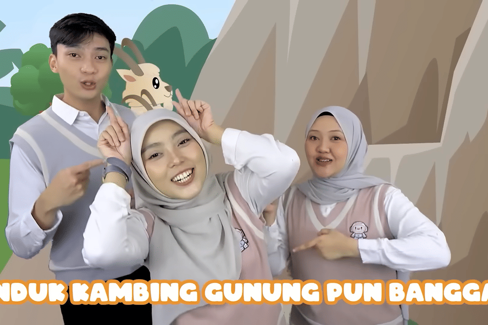 Lirik Lagu 'Kambing Gunung' Kinderflix