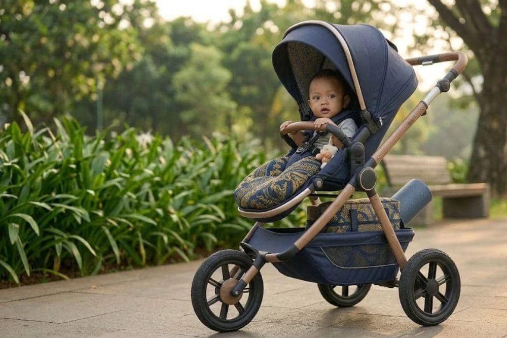 Kenapa ada batasan usia untuk jogging dengan stroller?