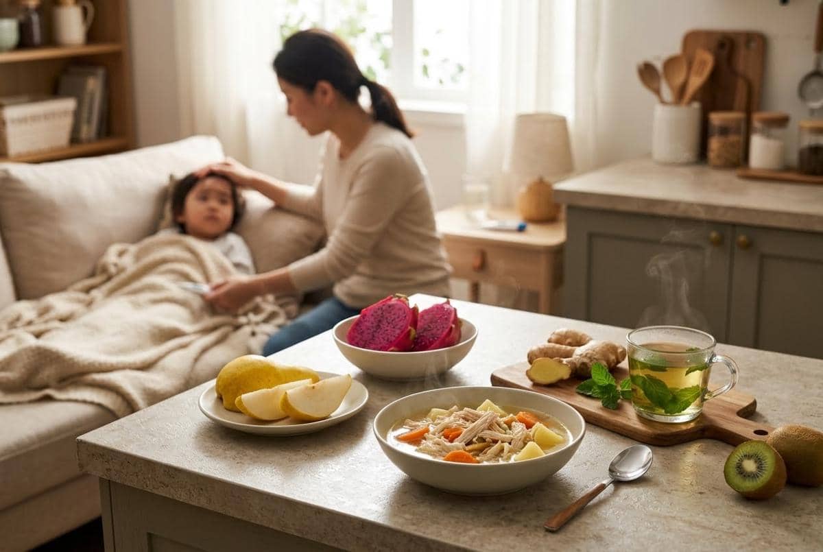 7 Makanan Kaya Nutrisi untuk Bantu Pemulihan Sakit Anak di Rumah
