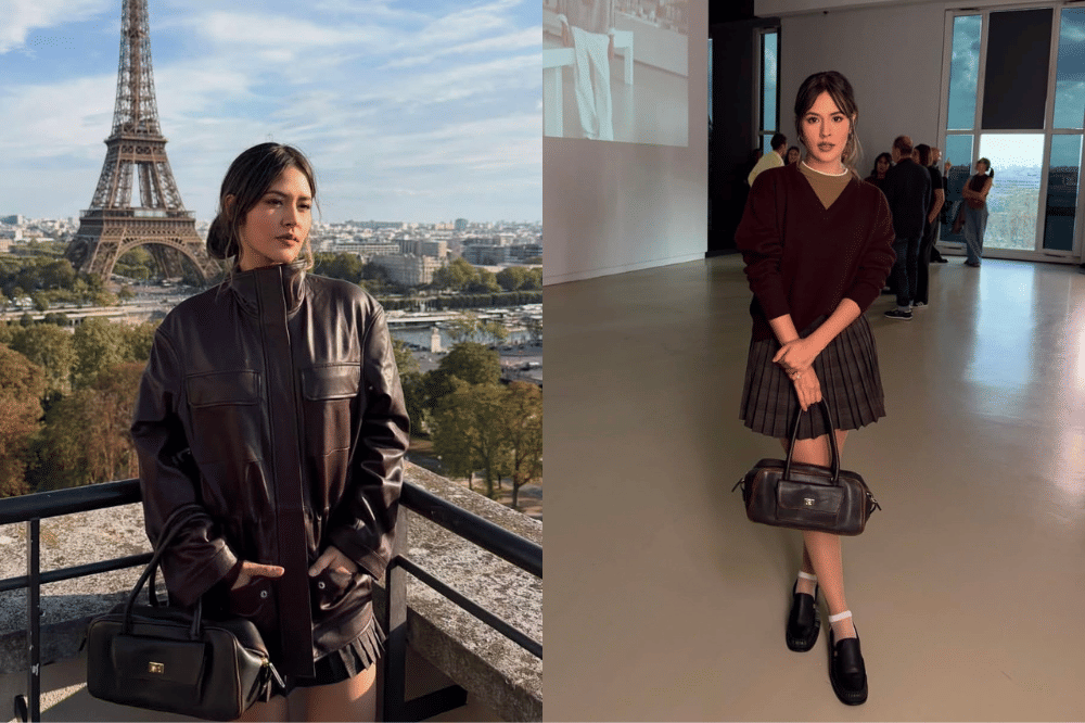Raisa Tampil Kasual di Paris Fashion Week saat Melihat Koleksi Sandro!