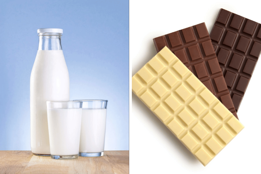 Susu dan cokelat