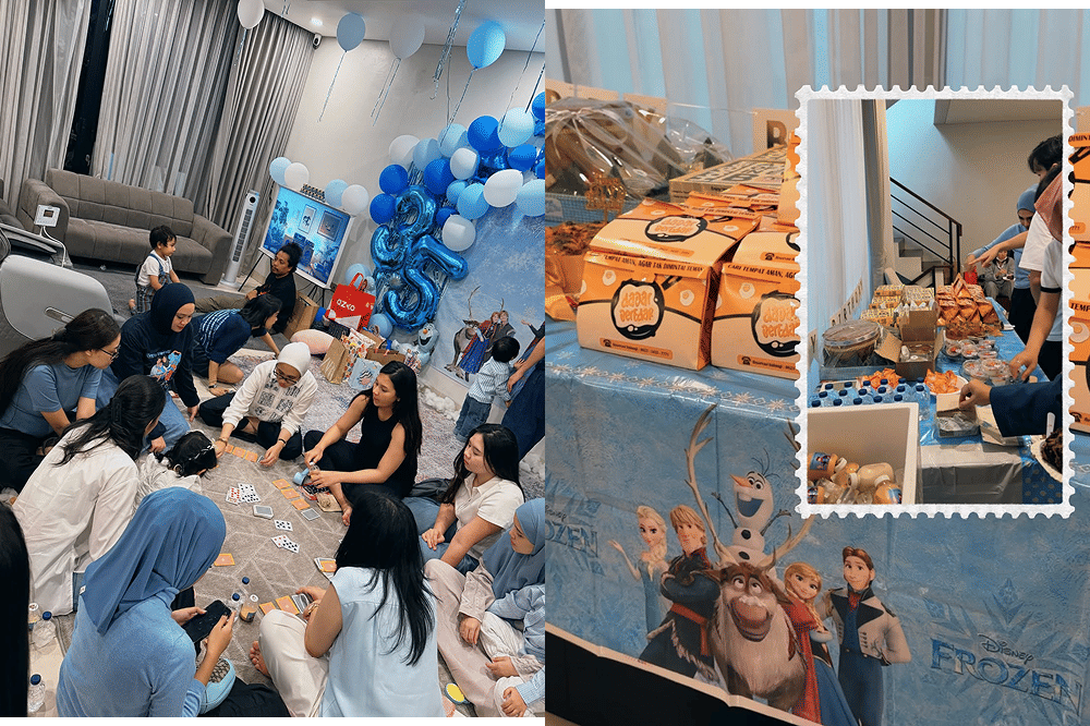 Momen Manis Ulang Tahun Seira dan Ardit Erwandha yang Dirayakan Bareng 2