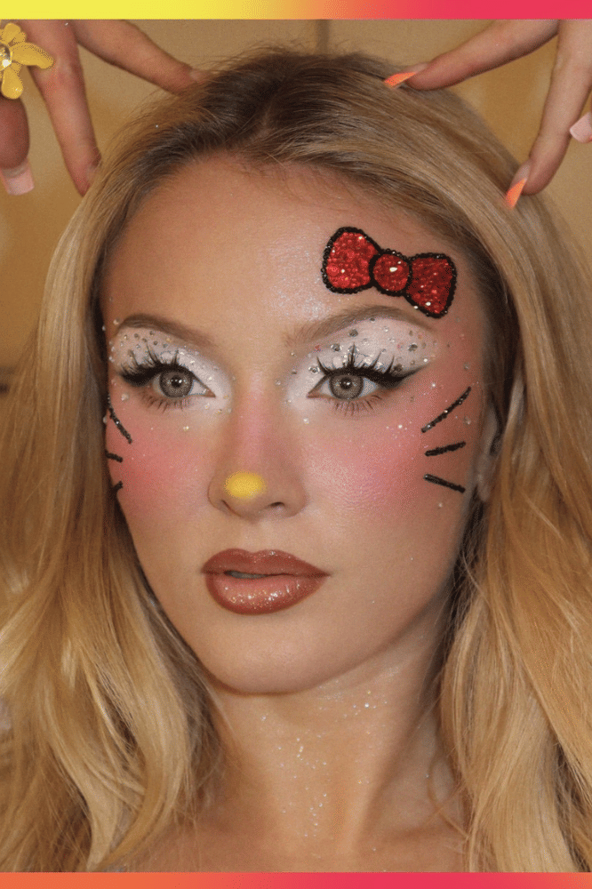 Makeup Hello Kitty Bisa Jadi Inspirasi Halloween 