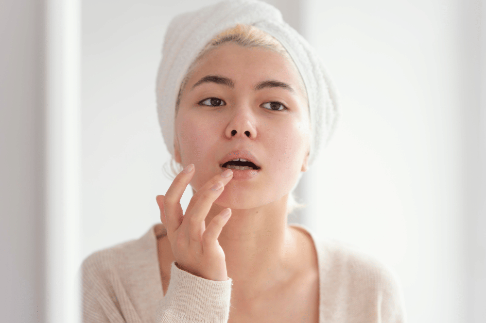 Hindari kebiasaan menjilat dan mengelupas bibir