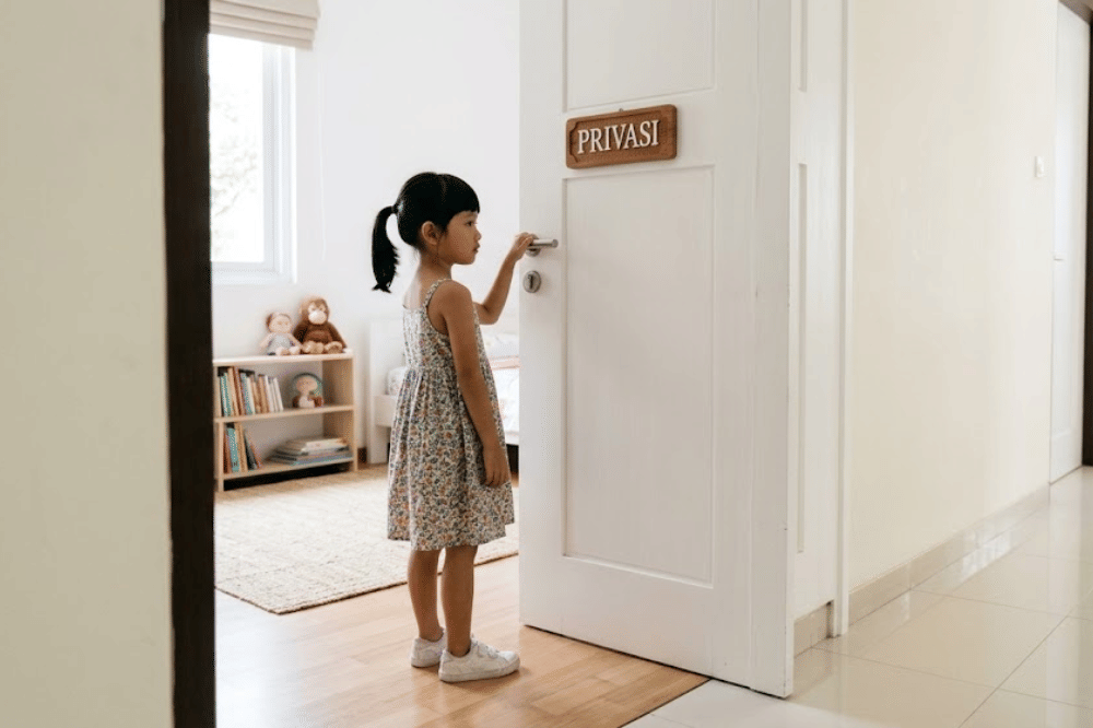Anak yang membutuhkan privasi