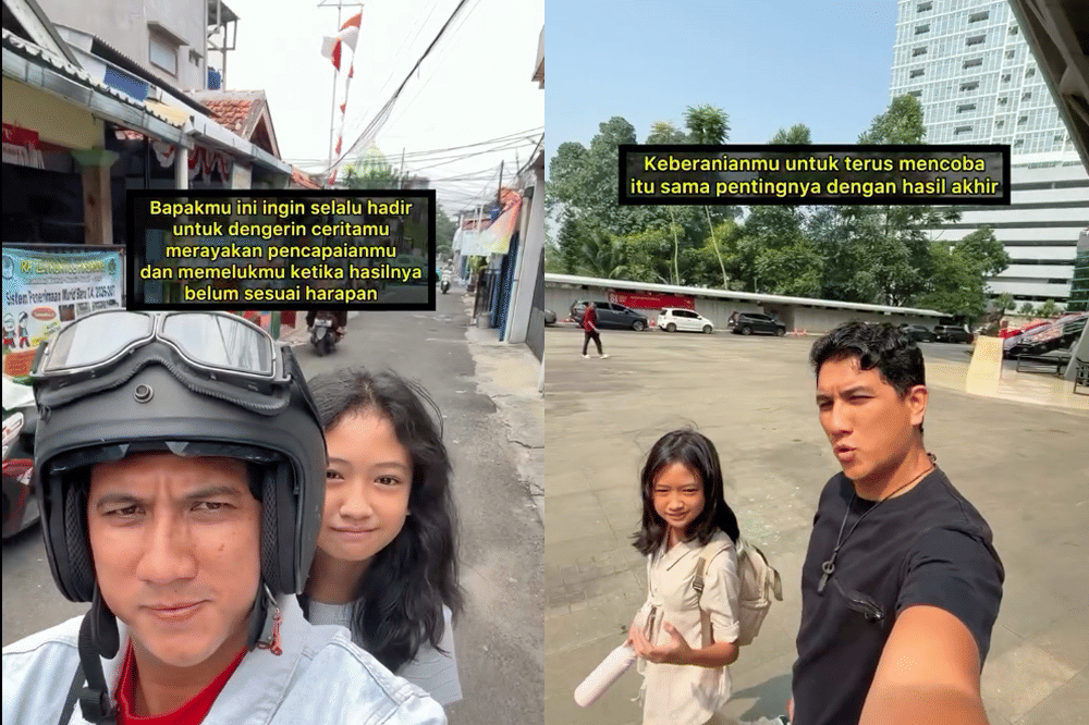 Pesan Arda Suami Tantri Kotak untuk Anak: Nilai Rapor Bukan Segalanya
