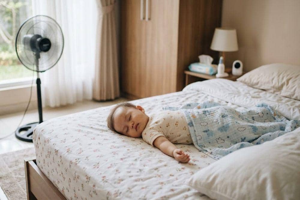 Benarkah kipas angin bisa membuat bayi masuk angin?