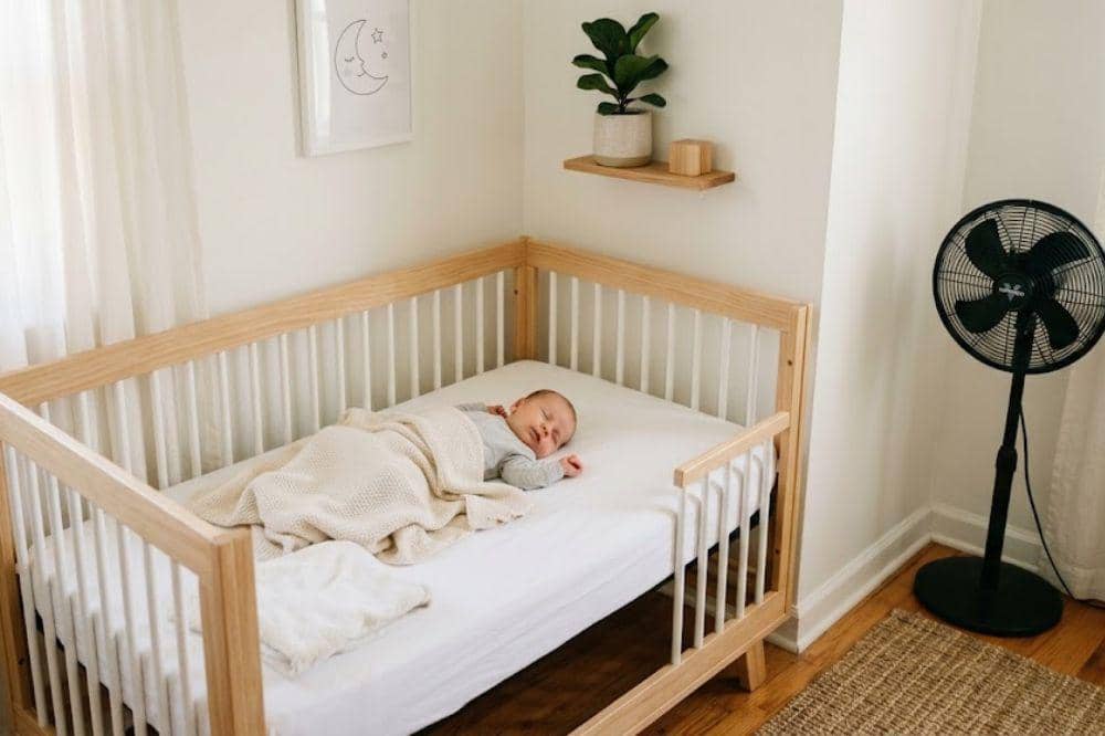 Tips menggunakan kipas angin yang aman untuk bayi
