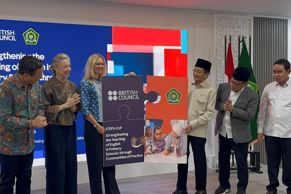 Peresmian program Strengthening the Teaching of English in Primary School through Communities of Practice Britis Council