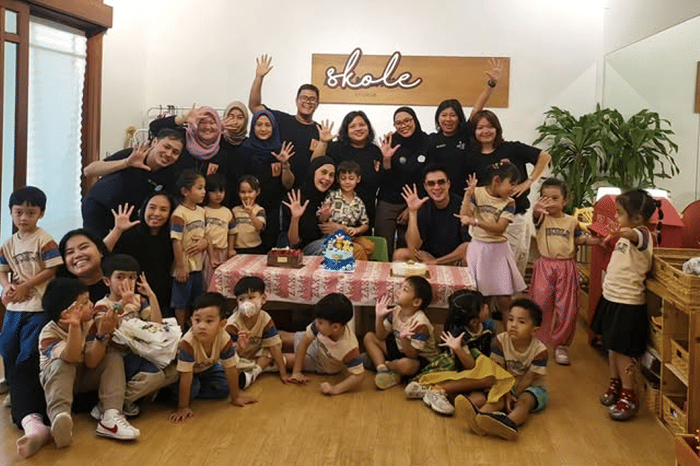 Momen Ulang Tahun ke-5 Kenzo Anak Baim Wong 3