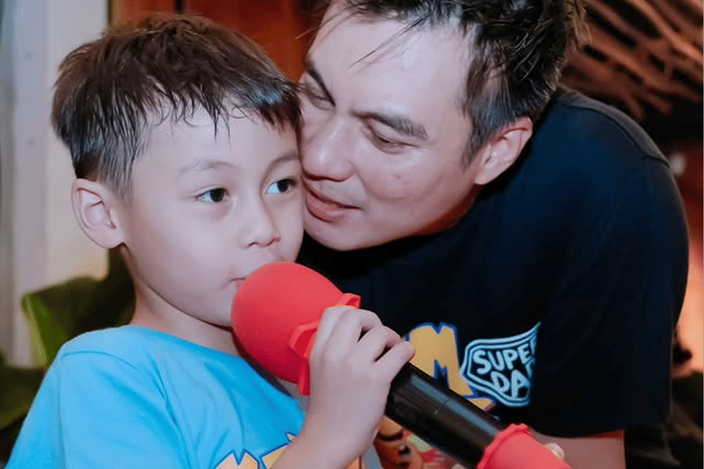 Momen Ulang Tahun ke-5 Kenzo Anak Baim Wong 2