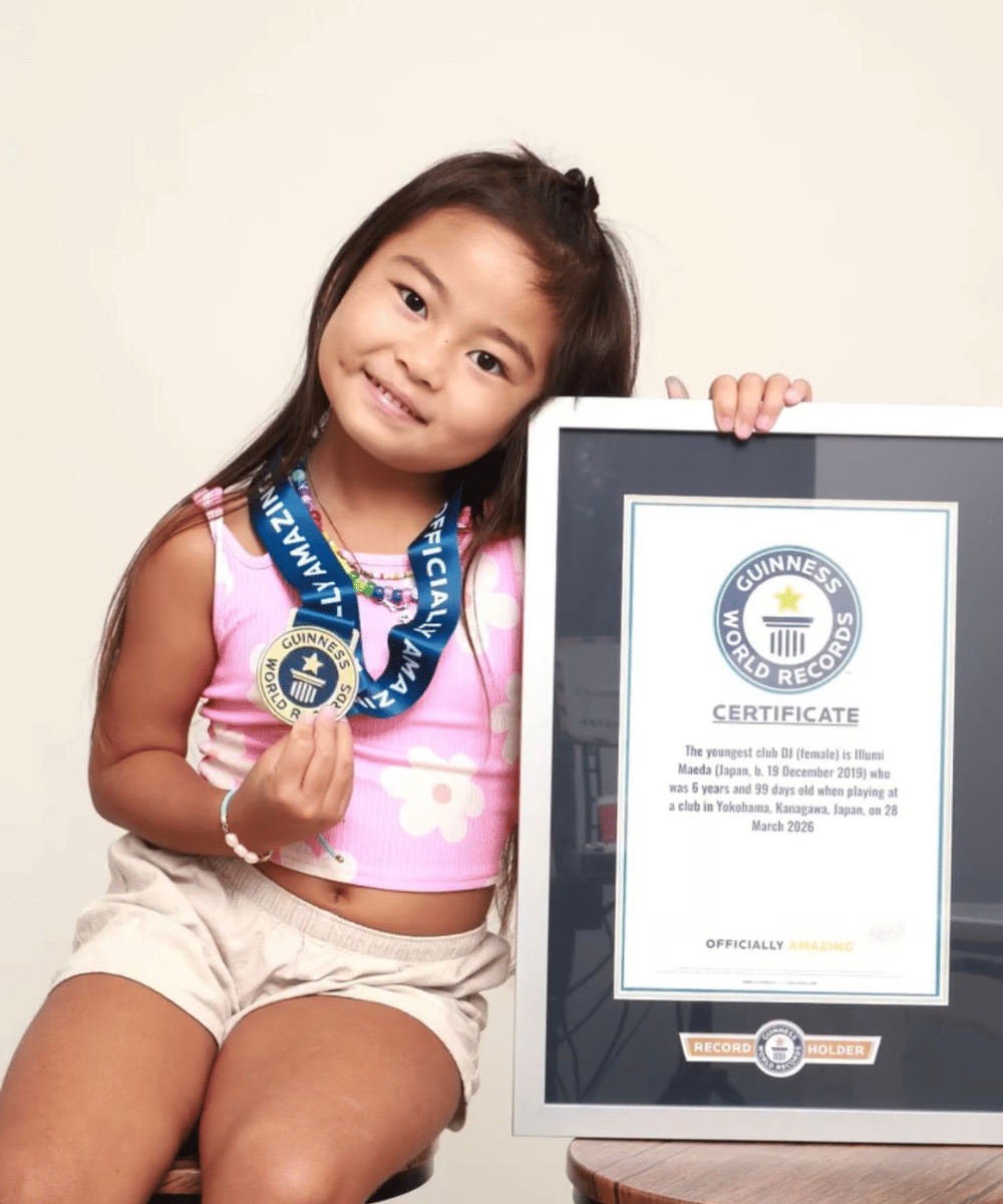 Illumi Maeda DJ cilik asal Jepang pencetak Guinness World Records